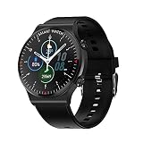 Sedentary reminded, healthy. Smart Watch Low Power Long Standby Blood Pressure Heart Rate Waterproof Bluetooth Call Bracelet-Black