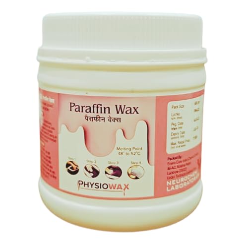 Image of Generic Neurochem Paraffin Wax 400Grams - Muscle & Joint Wax - Unscented, Hypoallergenic - Adults & Children - Unisex
