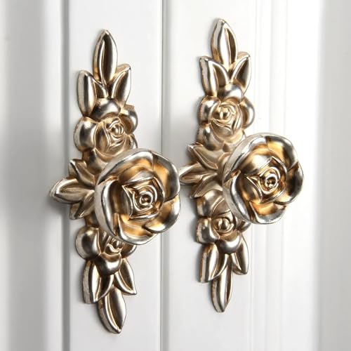 Poignées de meuble fleur de rose pour changer de décoration - 7