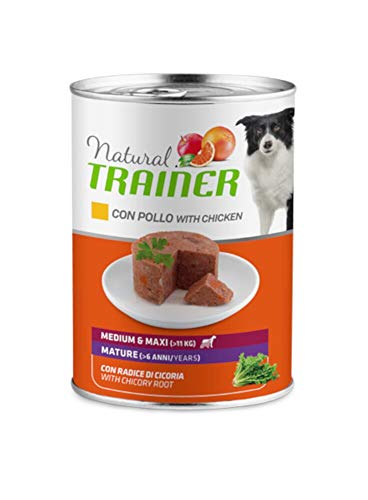 Produktbild von Natural Trainer Adult Medium & Maxi Huhn Chicorée - 400 g