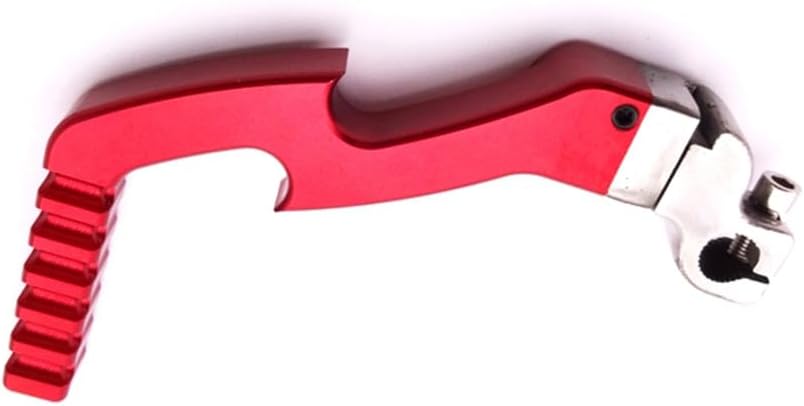 CNC Kick Start Starter Lever For 50cc 110cc 125cc Thumpstar SSR Pit Dirt Bike Parts (Red)