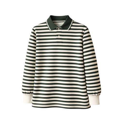 Image of Mack Jonney Men's Premium Black Striped Polo T-Shirt | Long Sleeve Cotton Blend | Casual & Smart Wear-M6752