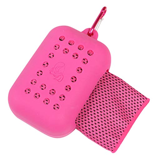 Toalha de resfriamento portátil BESPORTBLE, toalha de secagem rápida, respirável, faixa para pescoço