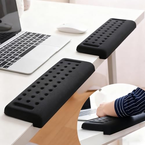 Repose-poignet ergonomique pour clavier et souris contre les douleurs de frappe au bureau