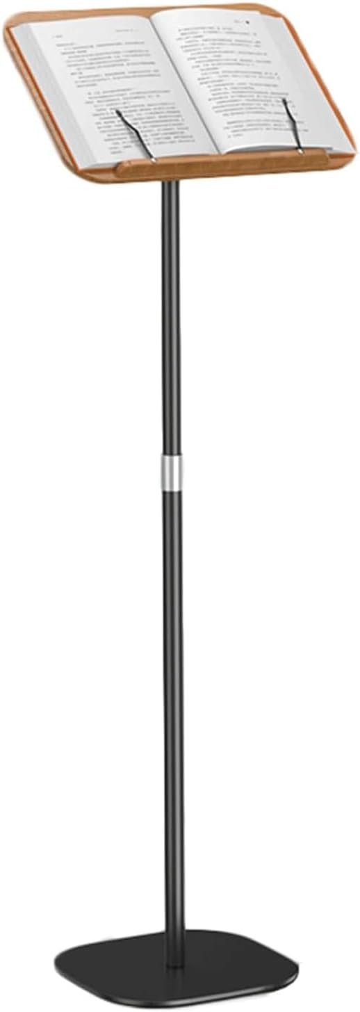 Solid podiums FloorStanding Podium Wooden Tabletop Lecterns HeightAdjustable