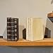 Guichifun Faux Books Living Room Decor - Resin Cute Cream Farmhouse Decor Fake Modern Fashion Decorative Books Set for Office Mantle Shelves Coffee Table Decor 4.2 * 2.7 * 6.2 Inch