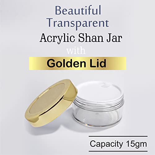 Image of Zenvista Meditech Glass Jar, Multipurpose (Pack of 3) (Amber, 15gm)