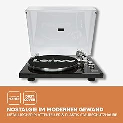 Lenco Tourne-Disque Bluetooth LBT-188 WA Noix - Les Beatles, Paul McCartney, John Lennon, RIngo Starr, George Harrison Lenco Tourne-Disque Bluetooth LBT-188 WA Noix – Image 2
