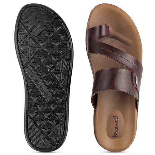 Image of WALKAROO Comfort Sandal For Men's|CloudStep Dual-Density PU Sole - Ultimate Comfort|Stylish Casual Wear|WE1335