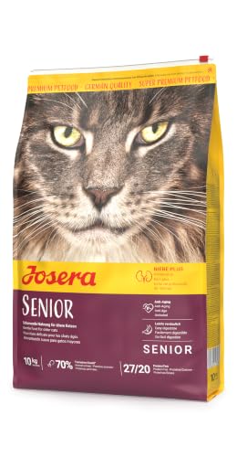 JOSERA Senior (10kg) | Katzenfutter trocken weizenfrei für ältere Katzen