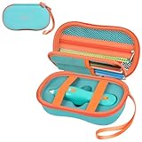 Gehäuse kompatibel mit 3Doodler Start + Essentials, 3D Pen Set Storage Organizer mit 4-Taschenteiler für Filament-Nachfüllpackungen und USB-Kabel, Kids Art Activity Carrier Box (nur Gehäus (Grün)