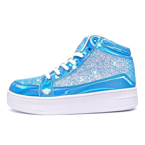 Image of IGxx Women Platform Glitter Sparkly Dressy Sequin Disco Sneakers