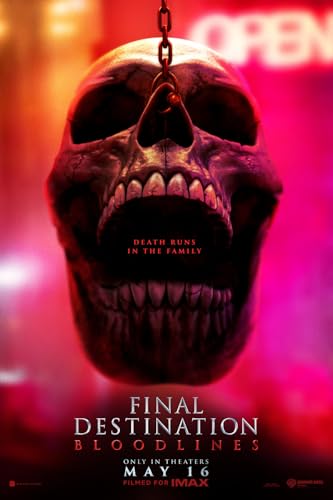 Final Destination Bloodlines 2024 Movie Posters for Boys & Girls Bedroom Decor Wall Art Print Gift Poster 11x17, Unframed