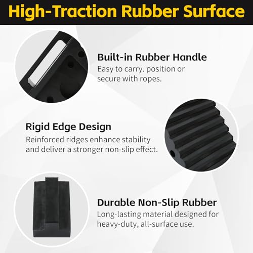 MaxxHaul 70472 Rubber Chocks