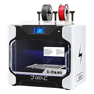 QIDI TECH i Fast Impresora 3D, Estructura de Grado Industrial, con extrusora Doble para una impresión rápida, tamaño de impresión súper Grande 330 × 250 × 320 mm 4 41bKUDeYi4L. SL500 . SS300