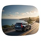 Burco 5266 Convex Passenger Side View Non-Heated Power Mirror Glass, OEM# 30716135/30745043, Fits Volvo V70 2007-2010, XC70 2007-2010, XC90 2007-2014, Drop Fit Replacement for Heated/Non-Heated Mirror