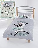 Shaun The Sheep Funda Nórdica Infantil de La oveja Shaun | Conjunto De Funda Nórdica + Funda De Almohada Infantil | Decoración Ropa De Cama Niños | Regalos originales Para Ninos
