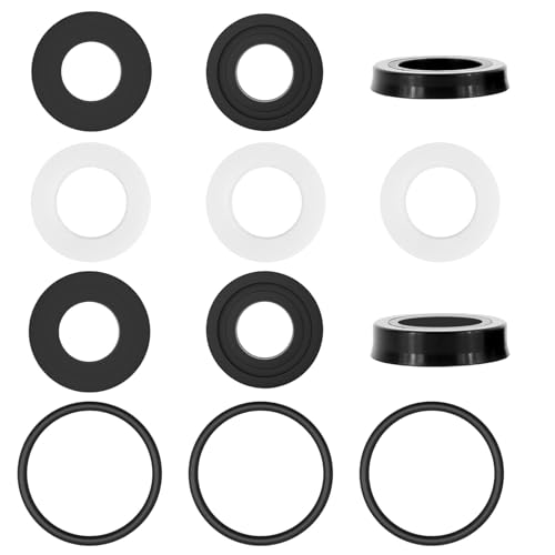7106627 Pressure Washer Pump Seal Kit -Simpson Cleaning Black Rubber Replacement Part for 510005, 510020, 510023, 510026, 510028 -Pressure Washer Pump Rebuild Accessories