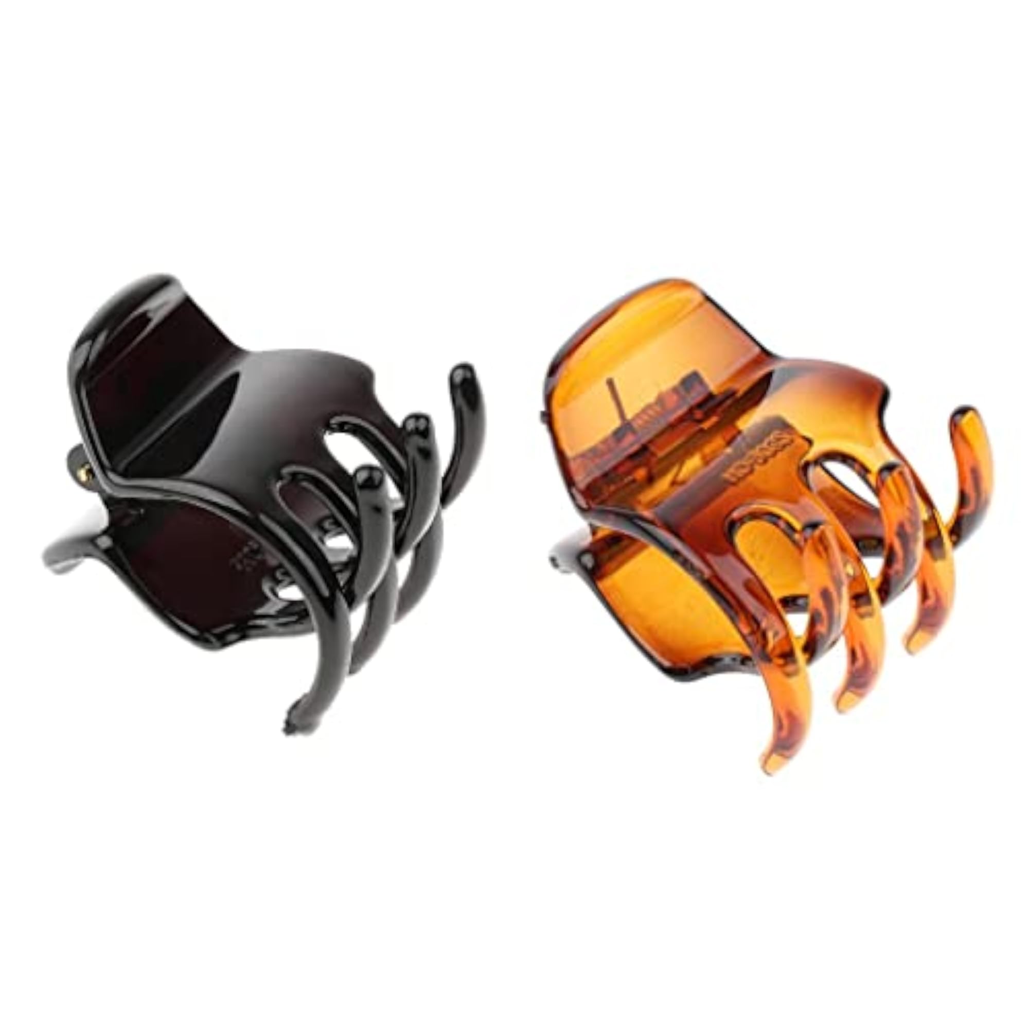 2pc Ladies Hair Claw Grip Clips