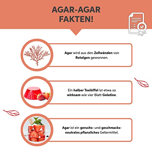 Agar-Agar eltabia Pulver 100g – Veganes Geliermittel