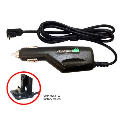 ChargerCity OEM Vehicle Power Adapter Car Charger Cable for Magellan Roadmate PRO 9165