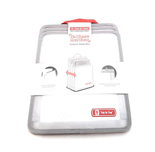 Preisvergleich Produktbild Hama Faltbare HEFTBOX TRANSPARENT