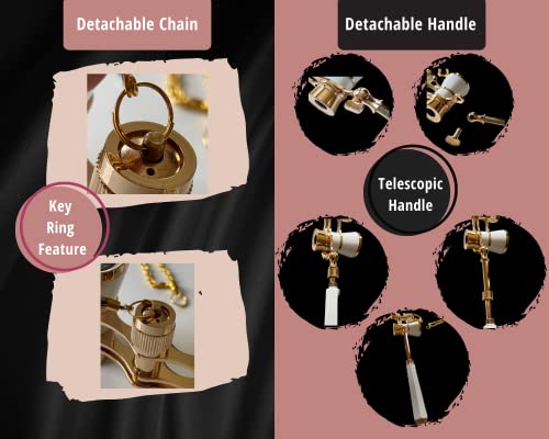 image for Emthony Champagne Opera Glasses or Binoculars for Bird Watching | Bino