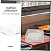 Imagen de Toyvian Servilletero Acrílico Transparente para Mesa con Gran Capacidad y Diseño Accesible Dispensador de Pañuelos de Escritorio para Cocina Comedor y Hogar Caja de Servilletas Fácil de