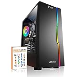 ✅Radeon RX Vega 7 Graphics CEO-Tech Zeta V6 PC Desktop - CPU AMD Ryzen 5 5600G 3.9 GHz - RAM 16GB DDR4 - Radeon RX Vega 7 Graphics - SSD M.2 240GB - Wi-Fi 300Mbs - OS Windows 11 Pro