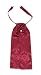 Historical Emporium Men's Satin Floral Puff Tie