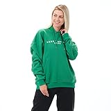 Kenny Brown Damen Oversize Hoody Green (as3, Alpha, s, Regular, Regular)