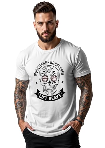 Image of Peppyzone Men's Regular Fit Gym Workout T Shirt for Men