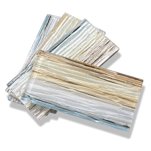 Soulscrafts Sunshine Beach Glass Tile