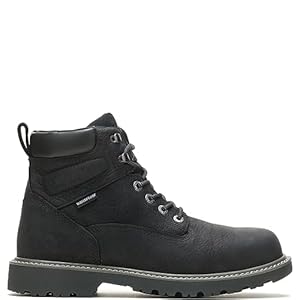 WOLVERINE Men’s Floorhand Waterproof Steeltoe 6″ Work Boot