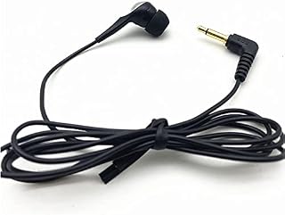 Single Side Earphone In-ear Mono Earbuds Wired Headphones for iPhone, iPod, iPad, Samsung,Radio