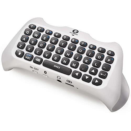 Numskull Playstation 5 Bluetooth Wireless Mini KeyPad, Keyboard - Compatible with Official PS5 Controllers (PS5)