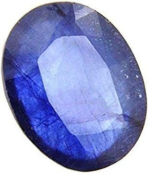 Arenaworld 9.00 Carat Certified Original Blue Sapphire/Neelam Gemstone