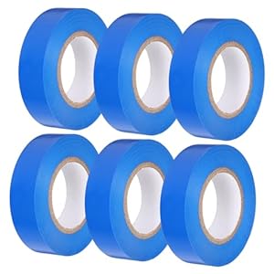 Jewedeco E08Q06 Isolierband 6 Rollen Set