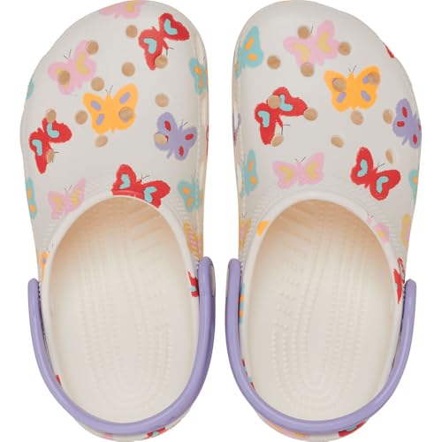 Tongs enfant Crocs SABOT CLASSIC BUTTERFLY GRAPHIC 28 / - vue 8