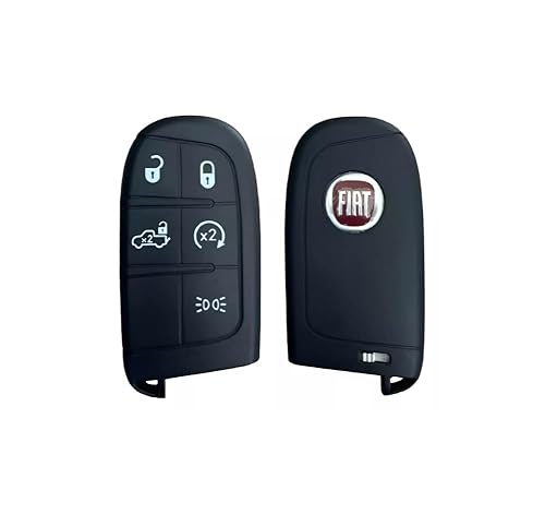 Carcaça de Chave Presença para Fiat Toro, Argo, Fastback, 5 Botões