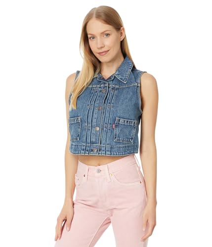 Levi's® Women's Utility Vest, Ironically Happy Trucker