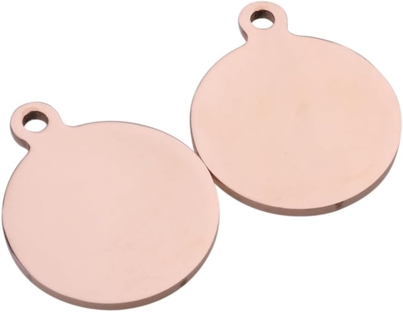 2pcs Dog Tags Id Tags for Cats Engraved Custom Scratch and Fade Resistant