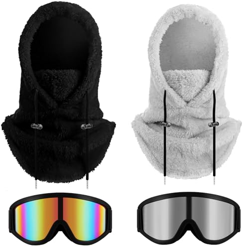 Jamntower 4 Pcs Ski Goggle Set