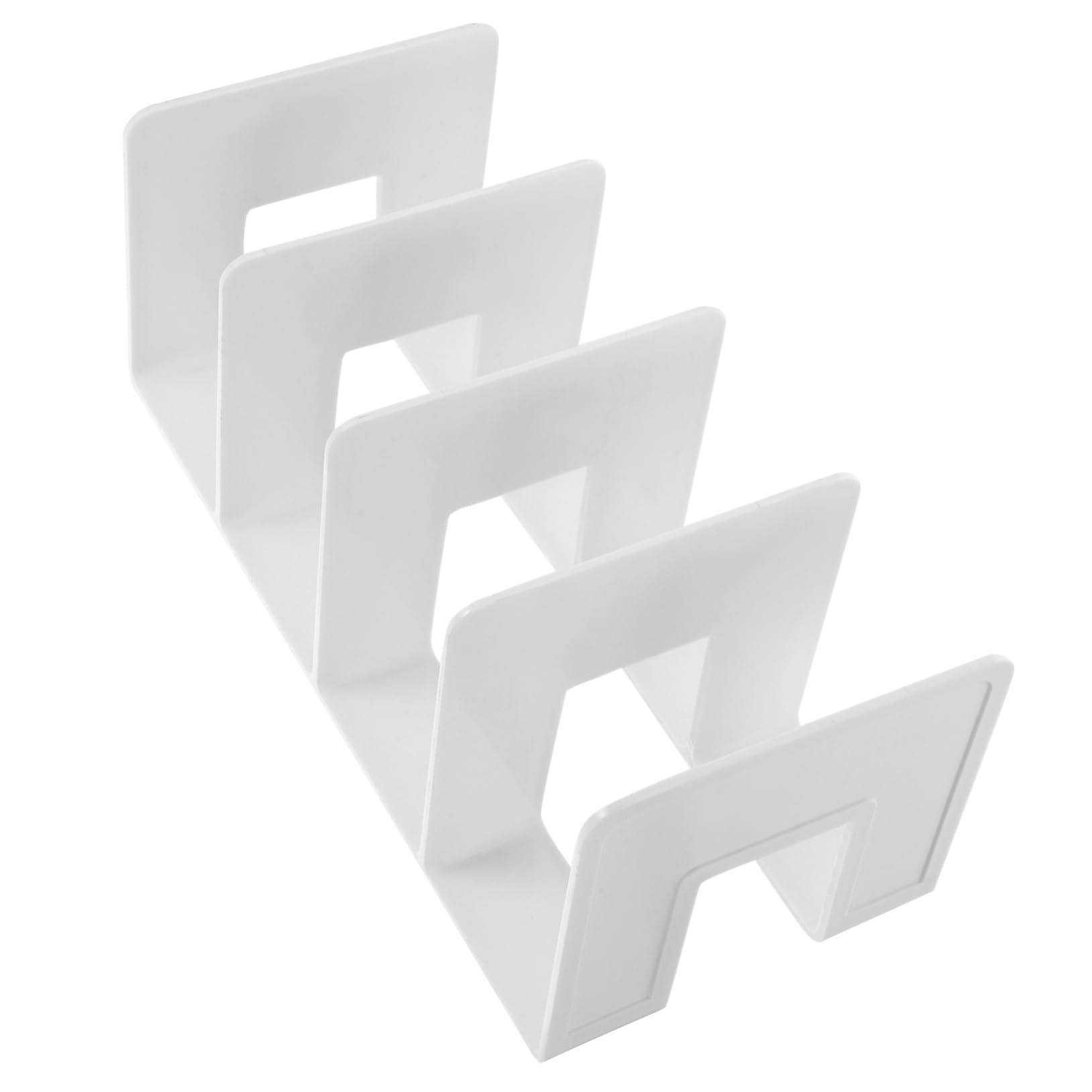 STOBOK 3pezzi Organizzatore Di Libri Da Scrivania Con Scomparti Porta Documenti e File Storage Rack Per Ufficio e Studio Soluzione Pratica Per Mantenere Ordinato Tuo Spazio Di Lavoro