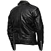 CHICAGO-FASHIONS Negan Jacket Walking Dead S7 Jeffrey Dean Morgan Black Biker Leather Jacket, XX-Large
