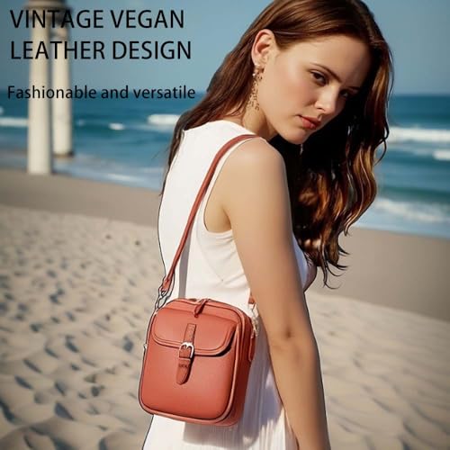 Sculptiure Crossbody Bag, 2025 New 8f Crossbody Bag, Adjustable, Vintage Anti-Theft with 10 Card Slots2