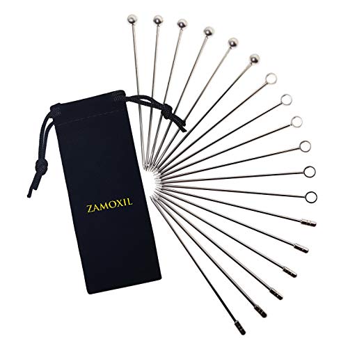 Stainless Steel Cocktail Picks Set - 4