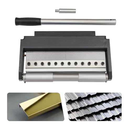 Dobladora de metal manual para doblar chapas de cobre aluminio y acero hasta 90 grados 5