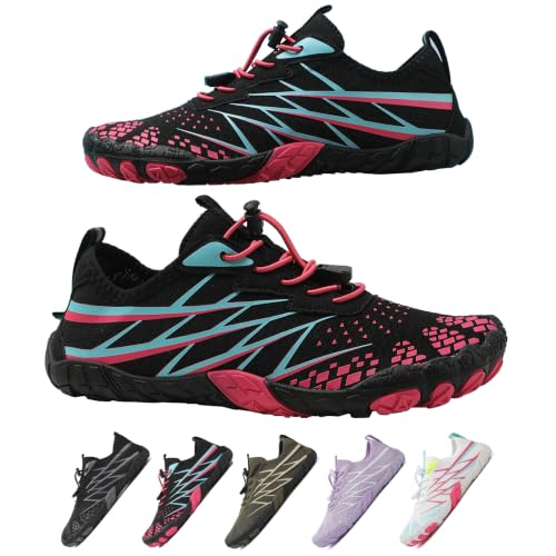 Image of Hike Barefoot Shoes Women Men Pro Water Footwear Wide Toe Box Non-Slip Unisex Athletic Outdoor Running Shoes