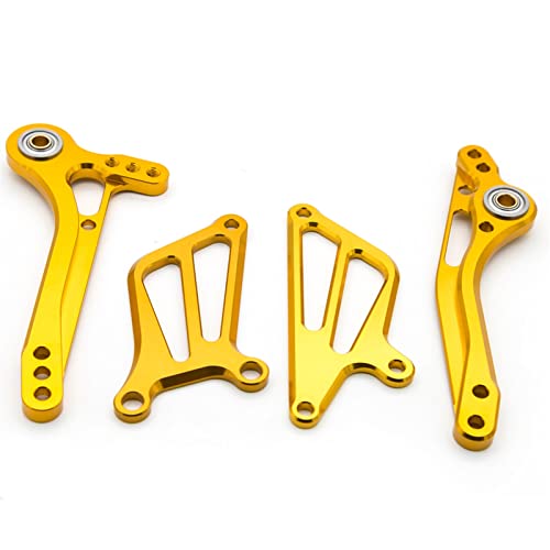 Repose-Pieds Moto Aluminium pour Sorties Piste et Route ZX6R 2005-2008